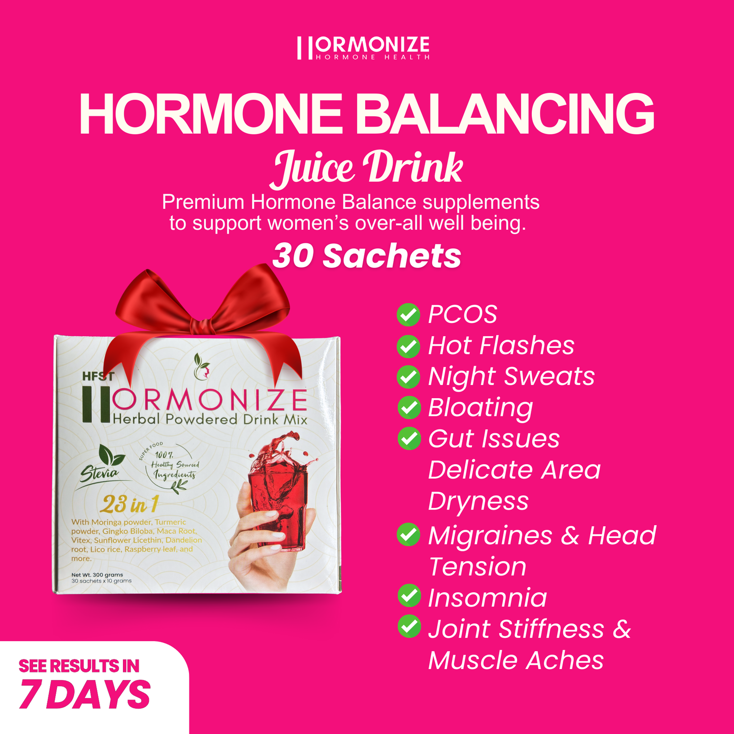 HORMONIZE | Hormone Balancing Supplement