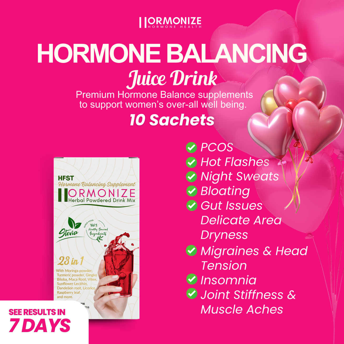 HORMONIZE | Hormone Balancing Supplement
