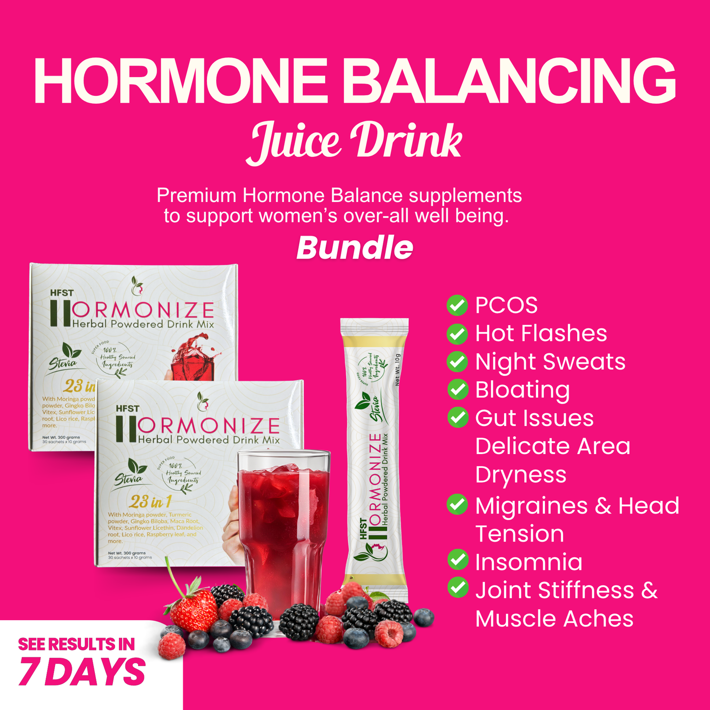 HORMONIZE | Hormone Balancing Supplement