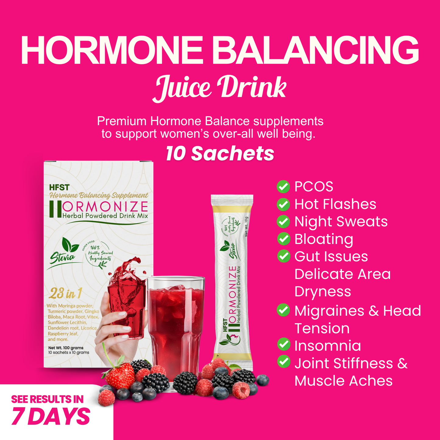HORMONIZE | Hormone Balancing Supplement