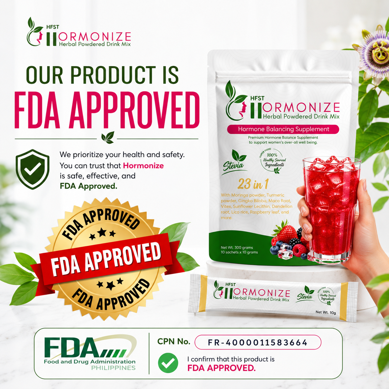 Gempages Hormonize Menopause