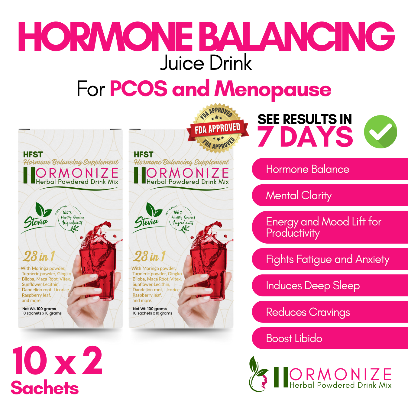 HORMONIZE | Hormone Balancing Supplement