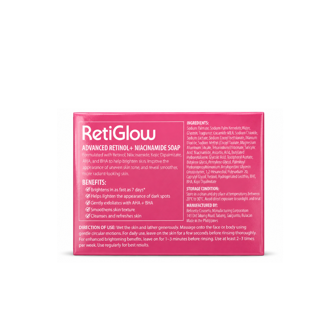 HormonizeSkn RetiGlow 7D Advanced Retinol + Niacinamide Soap