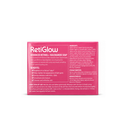 HormonizeSkn RetiGlow 7D Advanced Retinol + Niacinamide Soap