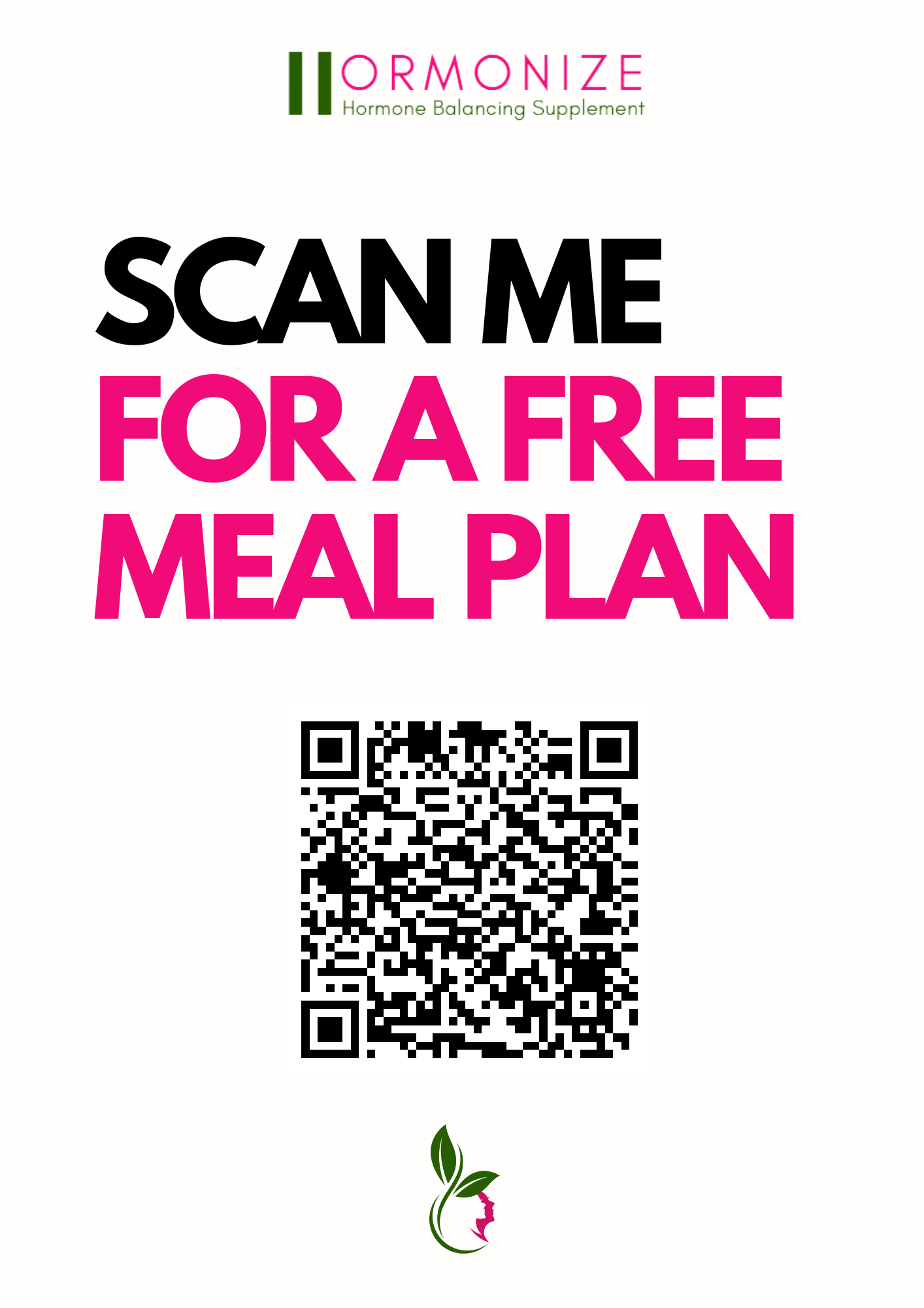 Hormonize Meal Plan QR Code