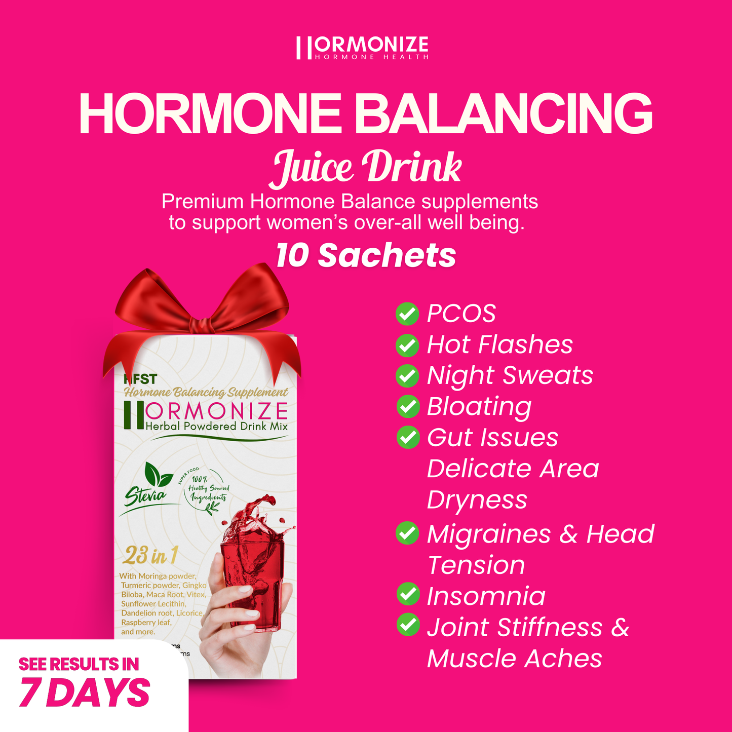 HORMONIZE | Hormone Balancing Supplement