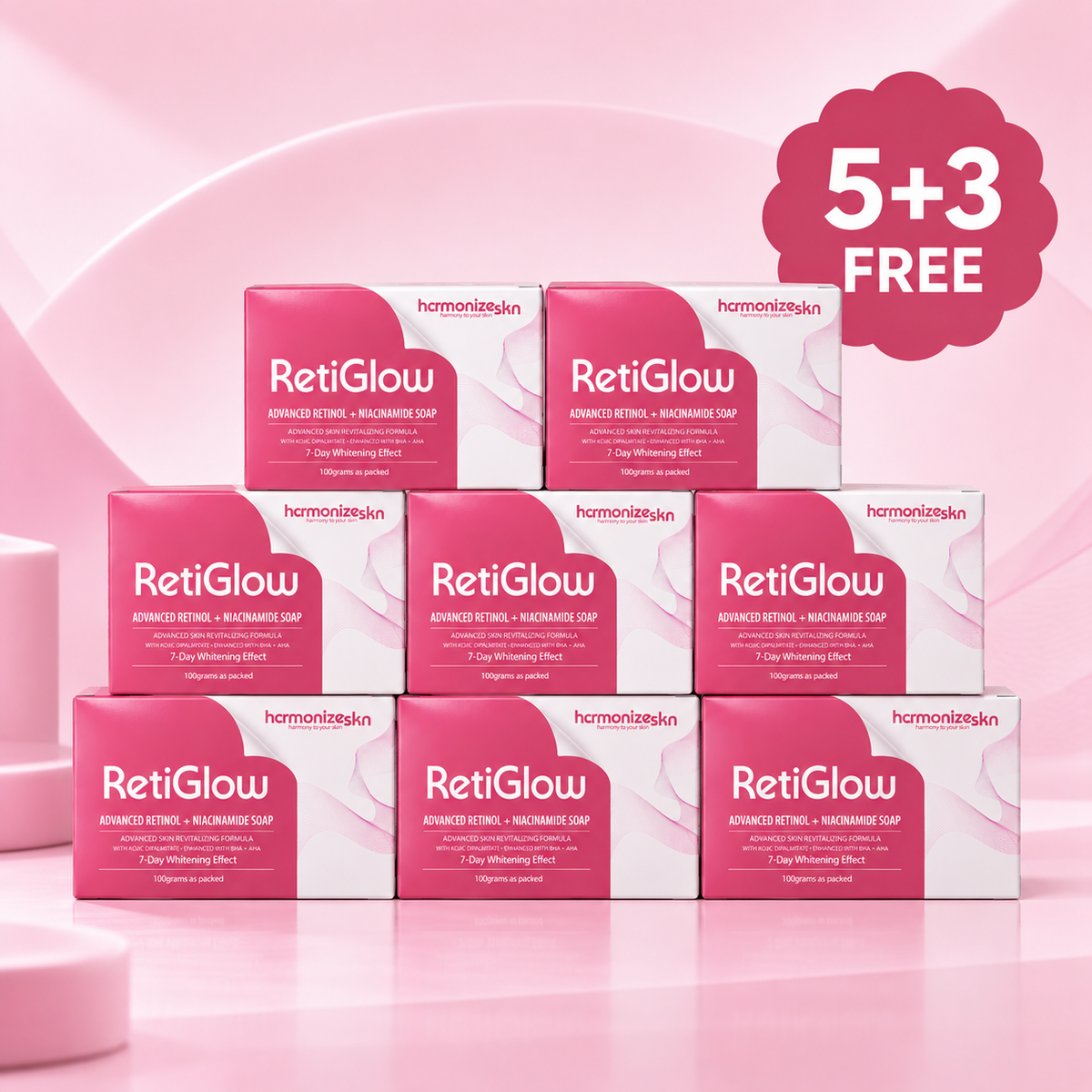 HormonizeSkn RetiGlow 7D Advanced Retinol + Niacinamide Soap